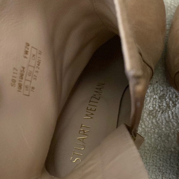Stuart Weitzman tan suede 37.5 boot - Picture 2 of 5